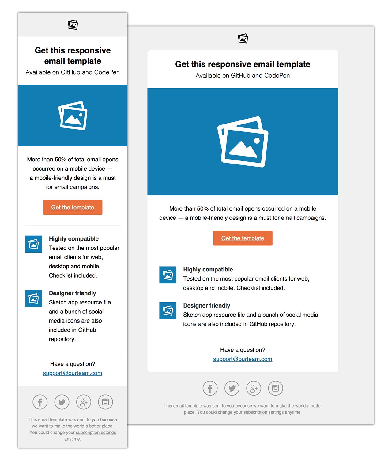 Responsive Email Templates